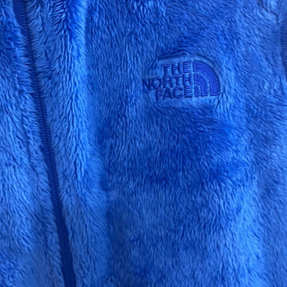 The North Face Blue Fleece Jacket - Picture 2 of 4